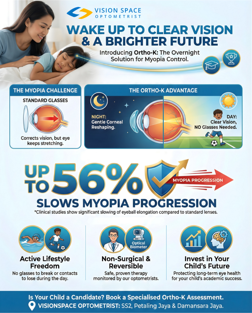 Myopia Control Solutions (Non-surgical Myopia Intervention) with Orthokeratology (Ortho-K)